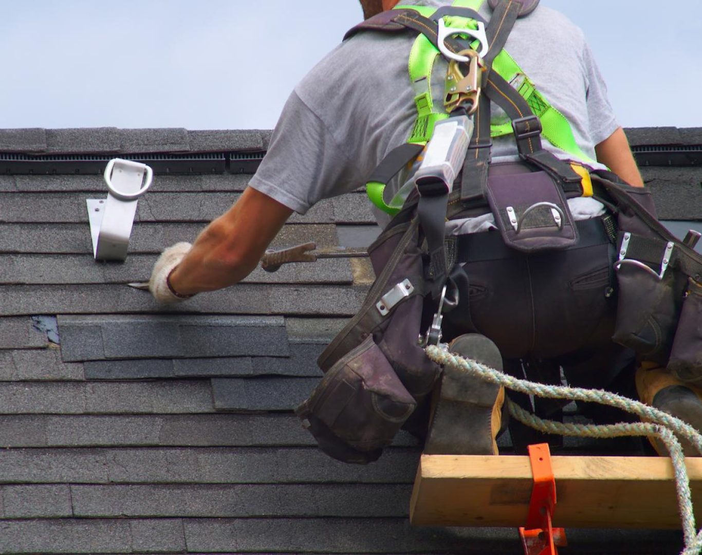 Roof repair in Denver, CO on historic bungalow with lifted shingles